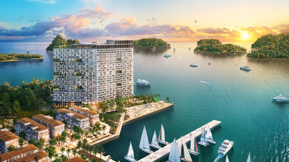 Căn hộ nghỉ dưỡng cánh buồm
